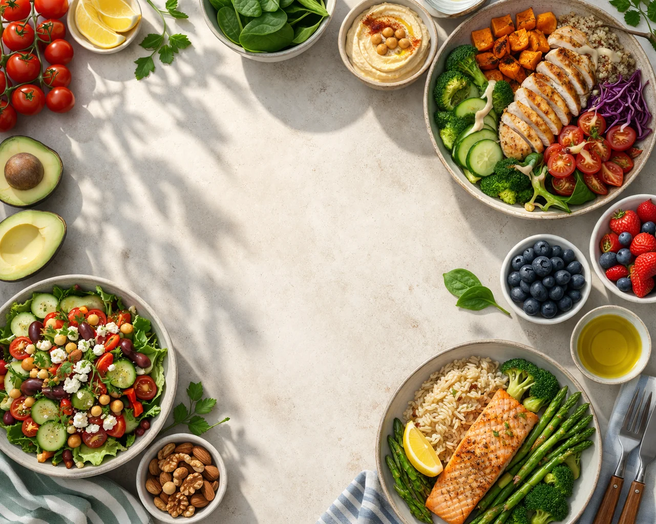 dispelling iifym myth for overall health nutrition balanced diet concept