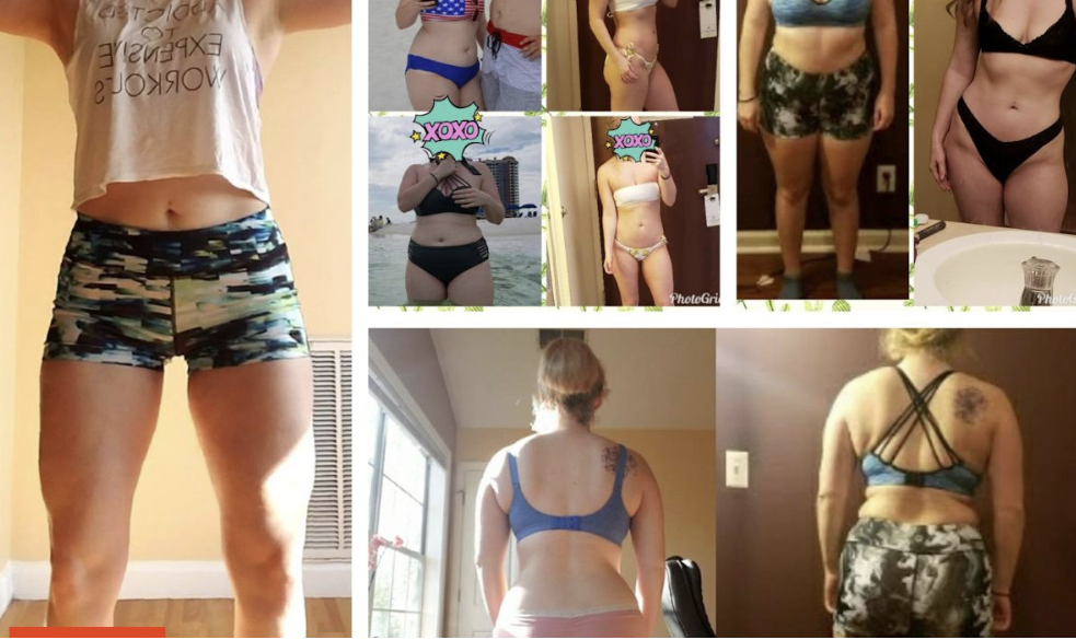 Before & after IIFYM Weight loss