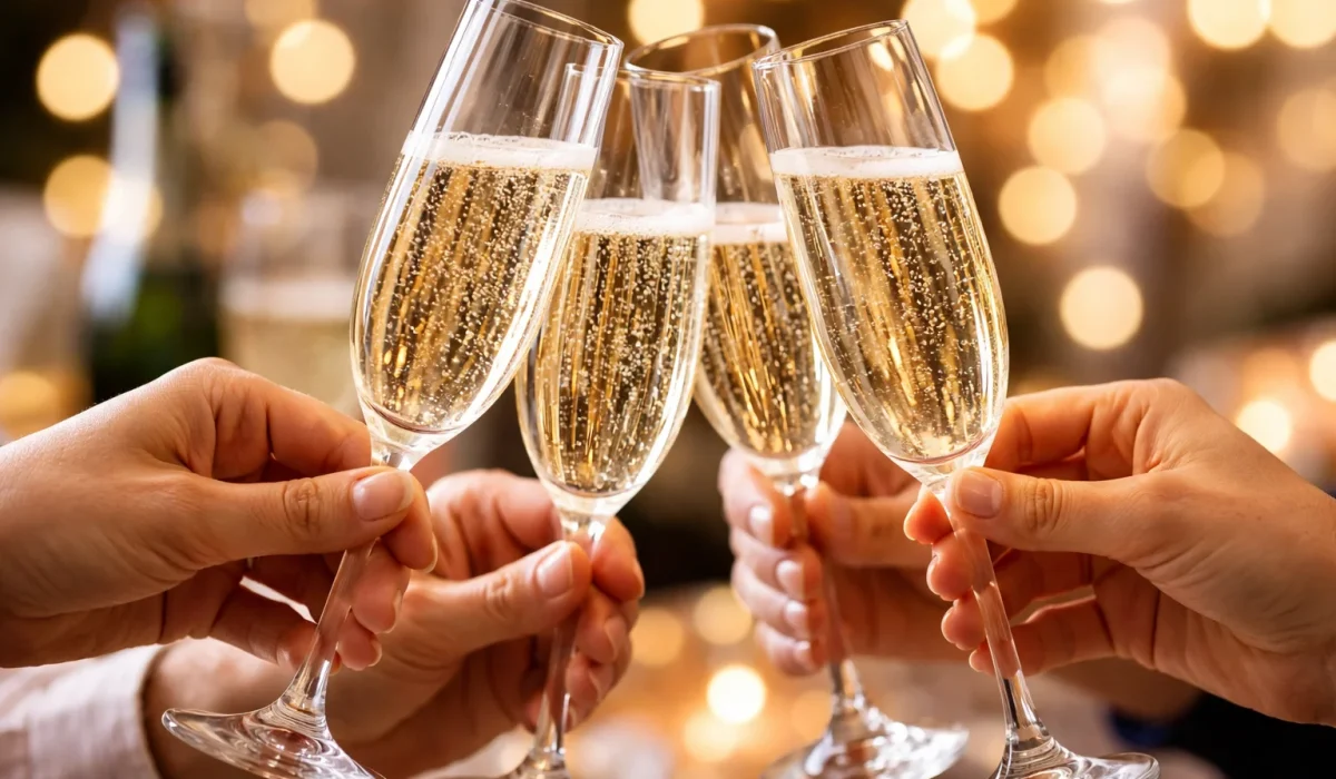 people celebrating with drinks while enjoying balanced lifestyle flexible dieting iifym